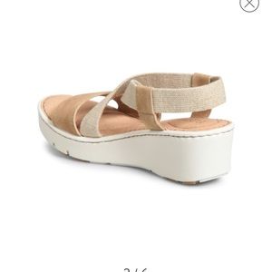 born park cross strap sandal